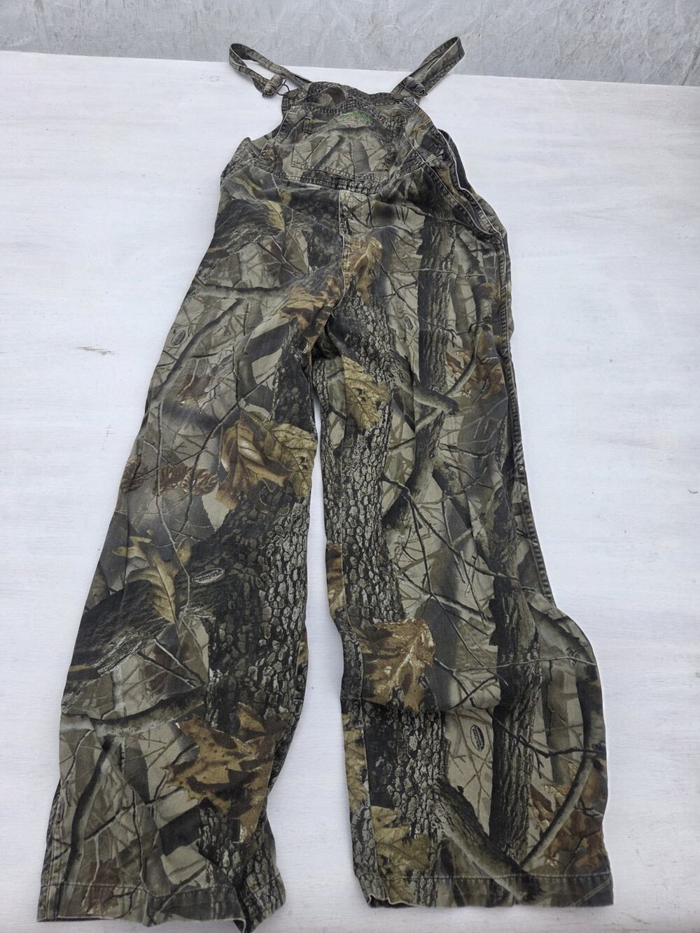 Remington Camouflage Overalls Youth 2XL (18) Realtree Hardwoods Camo 32x29